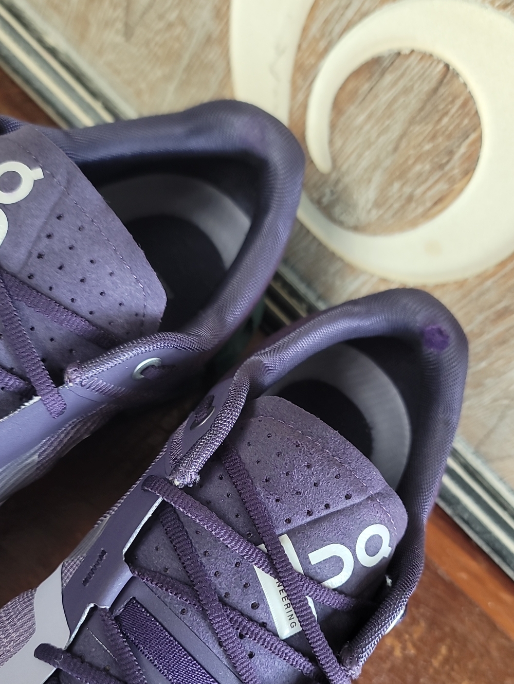 On Running Cloudflow "Violet/Tide" Wmns 9.5, Good Condition Fast Shipping - Picture 13 of 16
